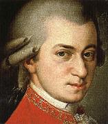 antonin dvorak wolfgang amadeus mozart, painted nearly three decades after his death by barbara krafft oil painting picture wholesale